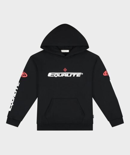 EQUALITÉ: ARENA OVERSIZED HOODIE BLACK