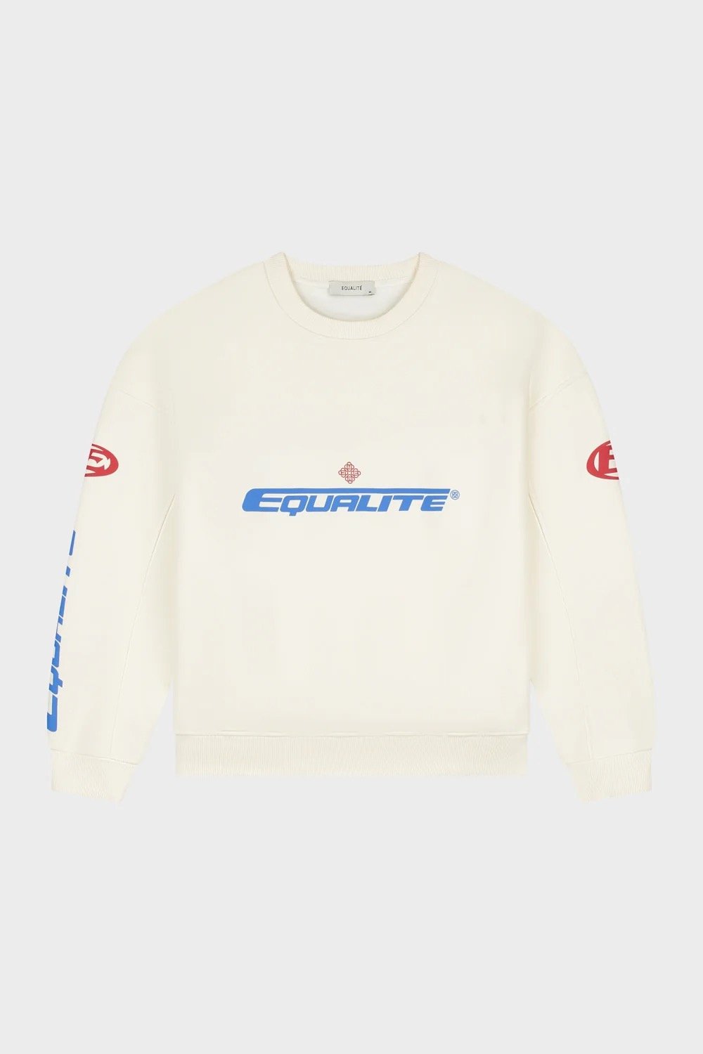 EQUALITÉ: ARENA OVERSIZED SWEATER OFF-WHITE