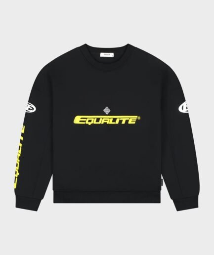 EQUALITÉ: ARENA OVERSIZED SWEATER BLACK
