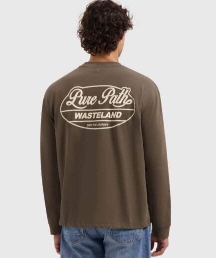 PURE PATH WASTELAND PATCHES LONGSLEEVE T-SHIRT