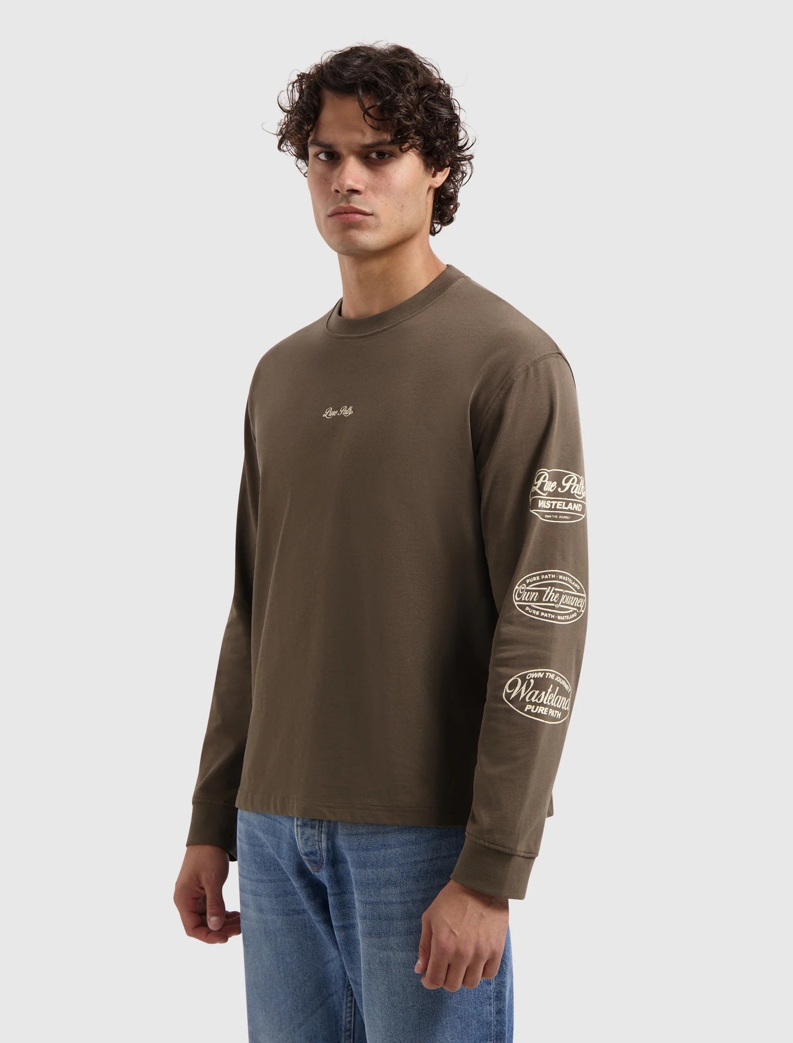 PURE PATH WASTELAND PATCHES LONGSLEEVE T-SHIRT