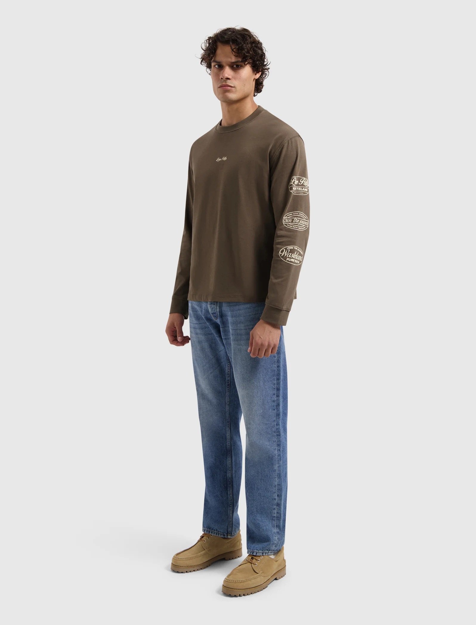 PURE PATH WASTELAND PATCHES LONGSLEEVE T-SHIRT