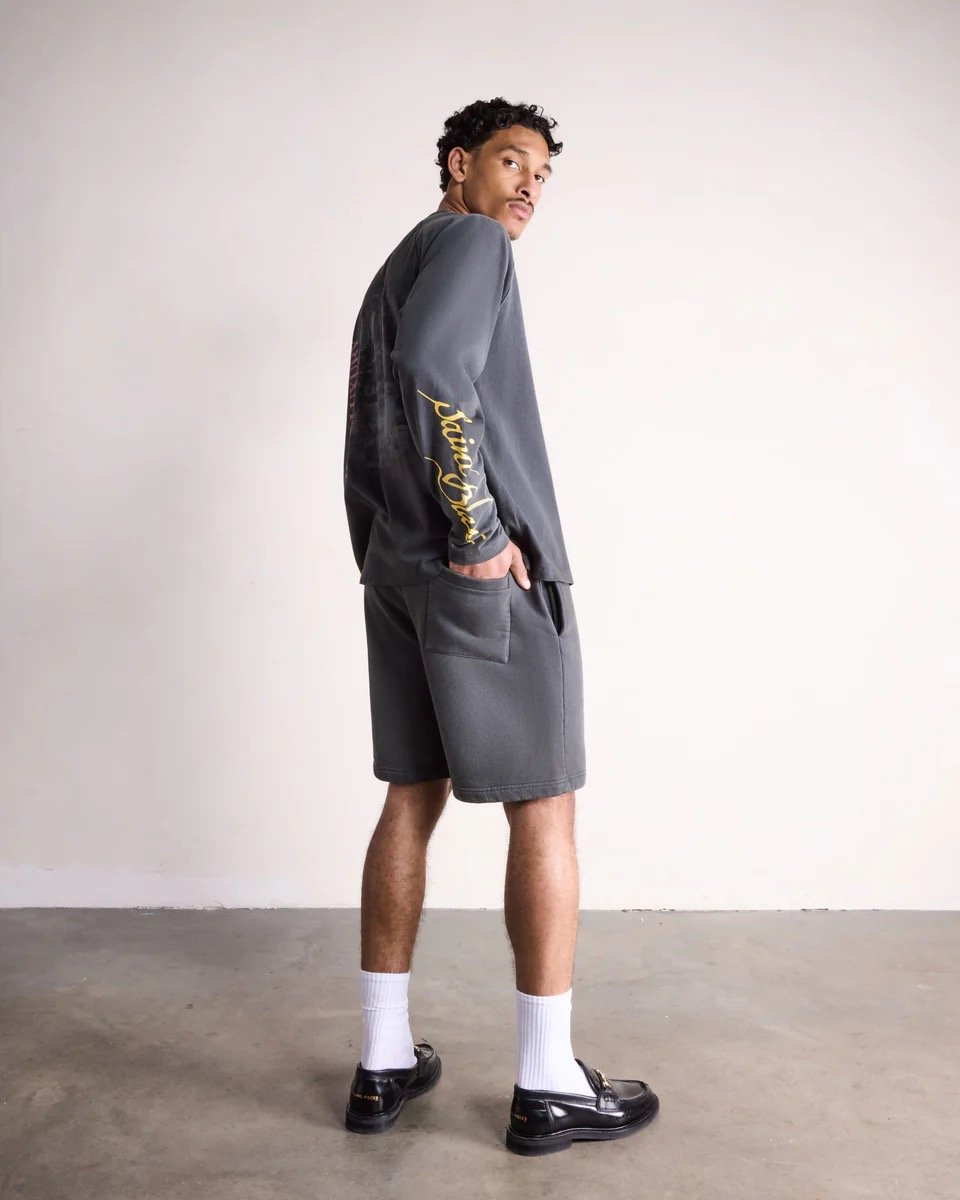 SAINT BLANC EURO LUXURY RAGLAN LONGSHIRT BLACK