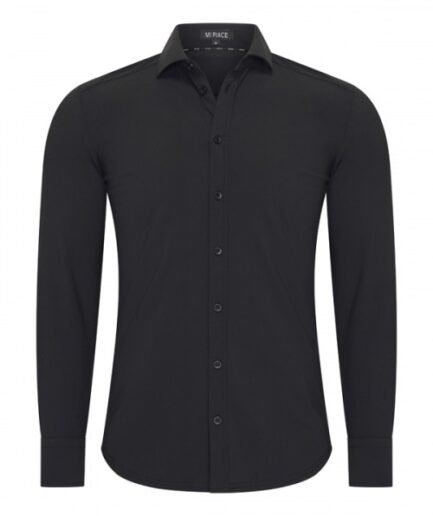 MI PIACE: MEN SHIRT BLACK/BLACK
