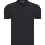 MI PIACE: MEN POLO SHIRT BLACK/BLACK