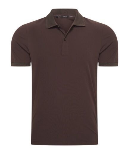MI PIACE: MEN POLO SHIRT ESPRESSO/ESPRESSO