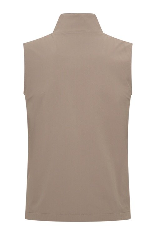 MI PIACE: MEN GILET REVERSIBLE FALCON ESPRESSO FALCON ESPRESSO