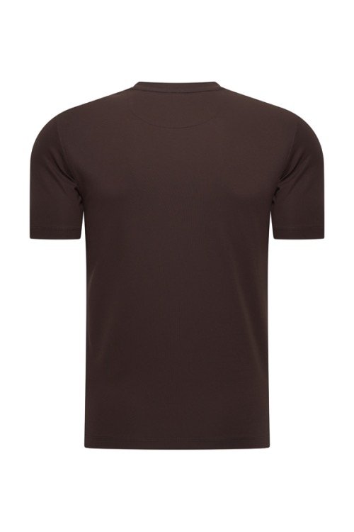 MI PIACE: MEN COTTON SHIRT ESPRESSO/ESPRESSO