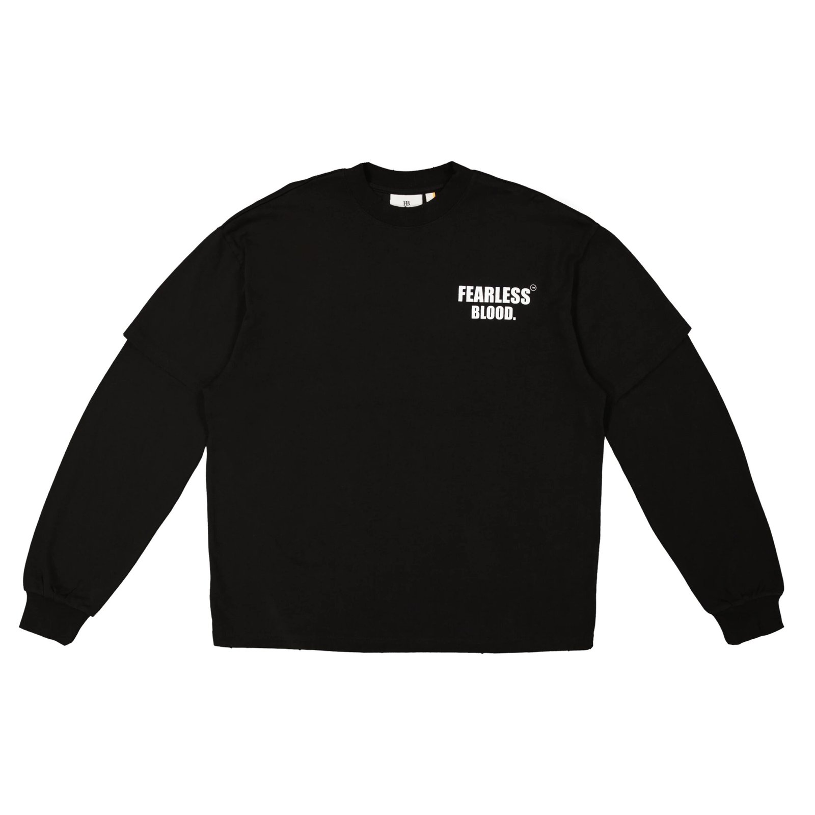 FEARLESS BLOOD: SUPRISE LONGSLEEVE BLACK