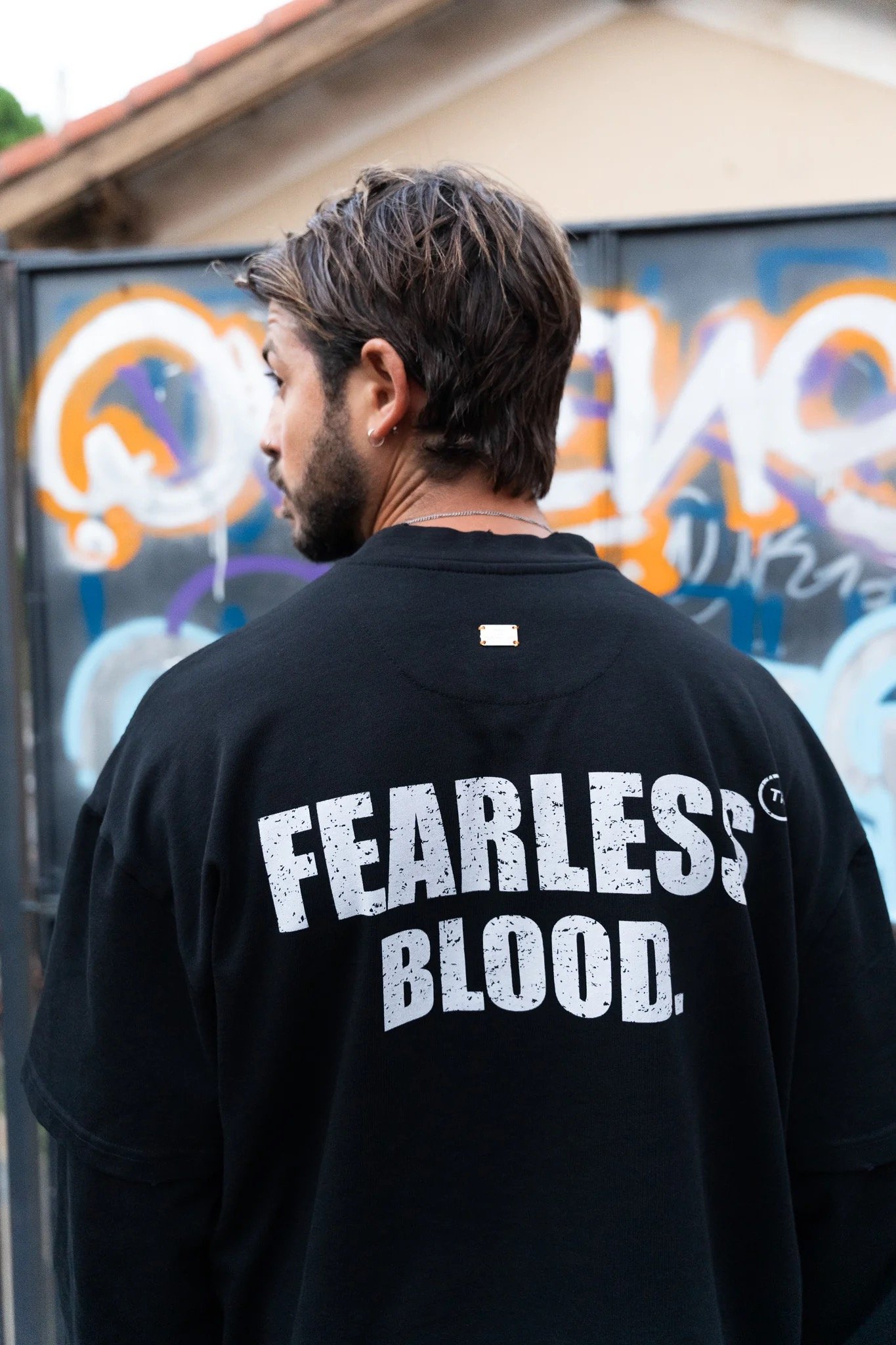 FEARLESS BLOOD: SUPRISE LONGSLEEVE BLACK