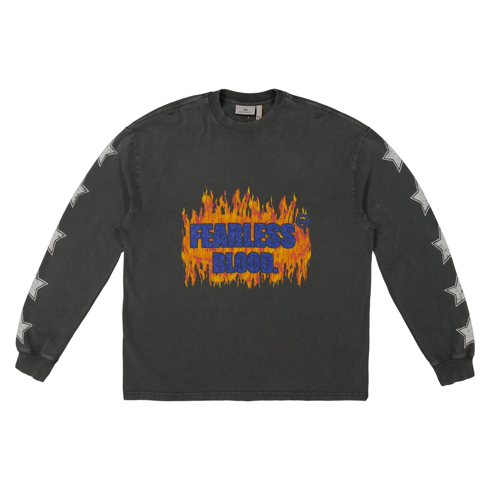 FEARLESS BLOOD: HEARTLESS LONGSLEEVE GREY