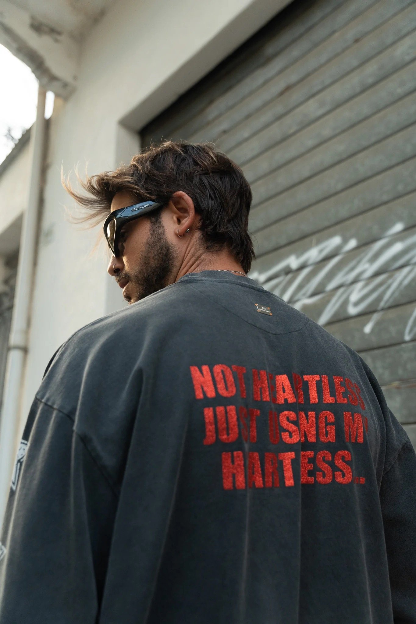 FEARLESS BLOOD: HEARTLESS LONGSLEEVE GREY