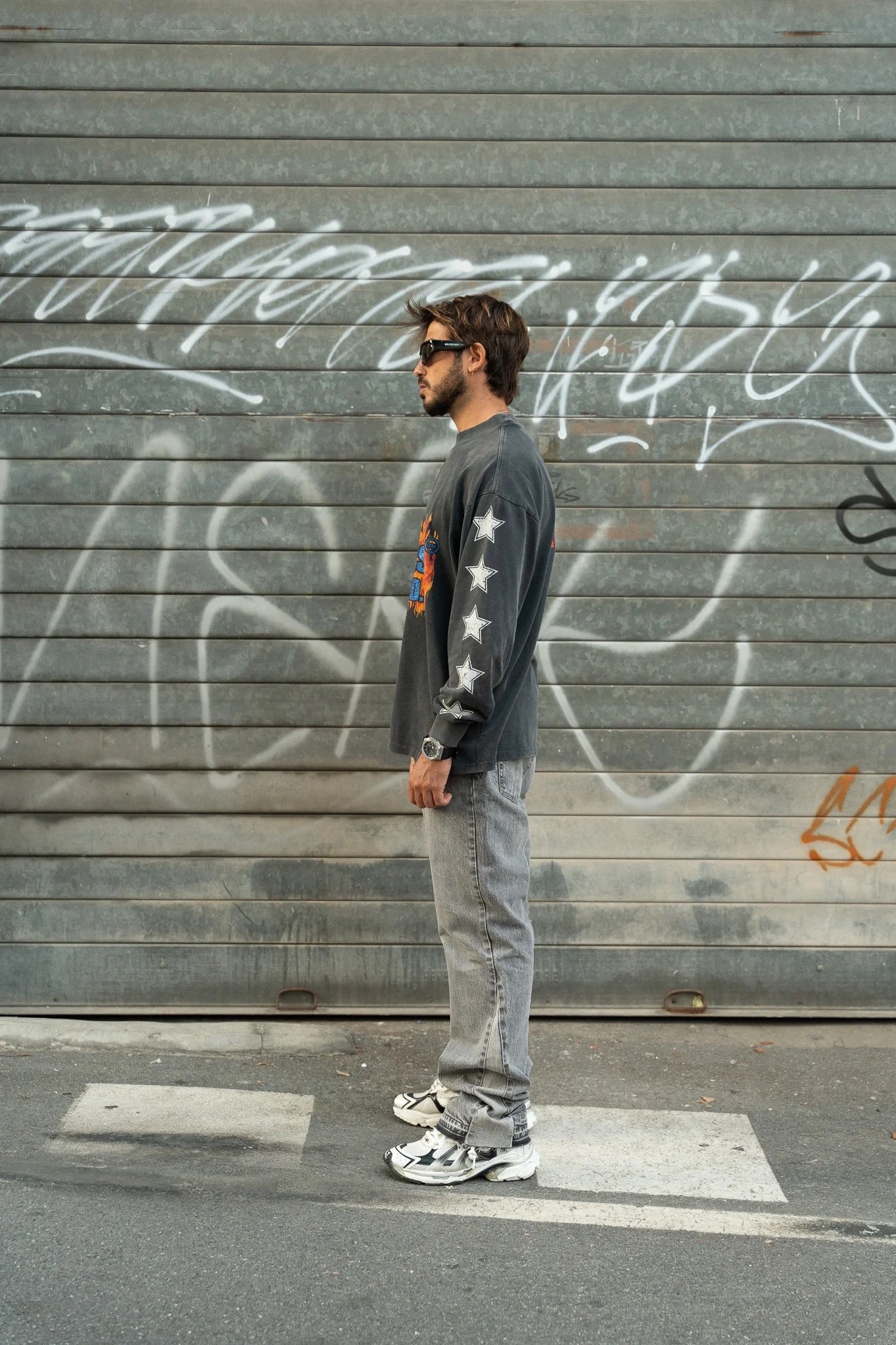 FEARLESS BLOOD: HEARTLESS LONGSLEEVE GREY