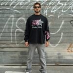 FEARLESS BLOOD: GINO LONGSLEEVE BLACK