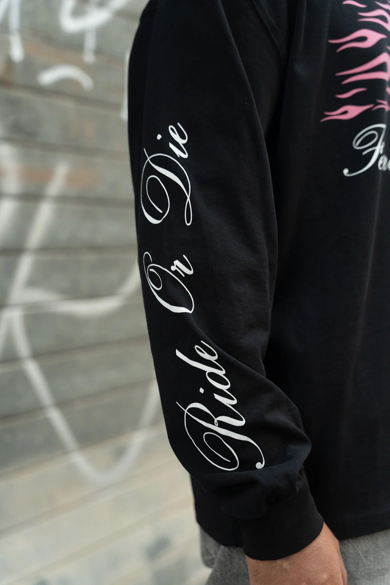 FEARLESS BLOOD: GINO LONGSLEEVE BLACK