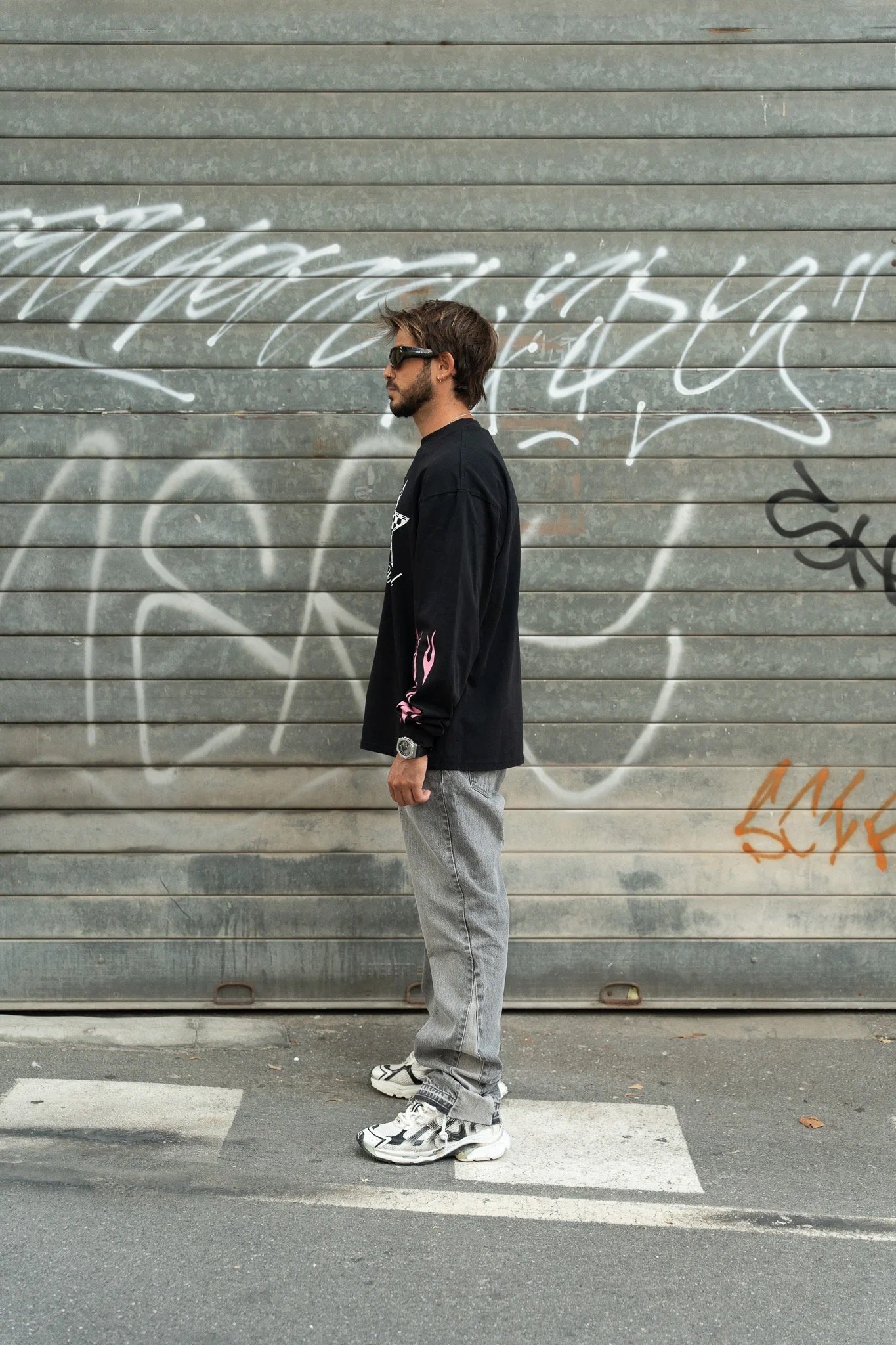 FEARLESS BLOOD: GINO LONGSLEEVE BLACK