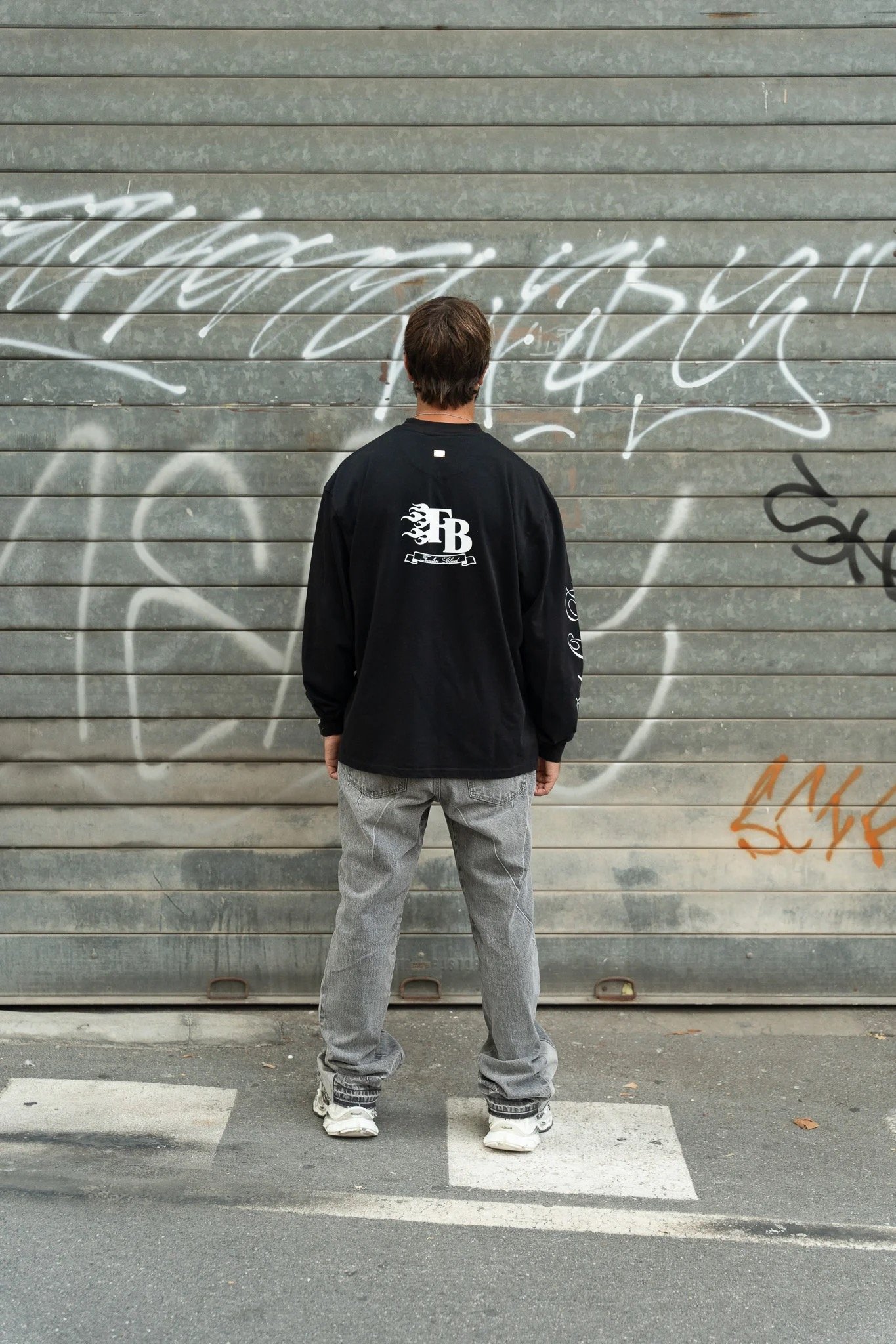 FEARLESS BLOOD: GINO LONGSLEEVE BLACK