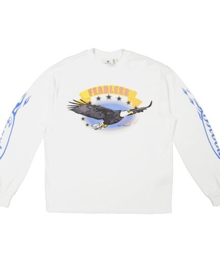 FEARLESS BLOOD: BONNIE LONGSLEEVE WHITE