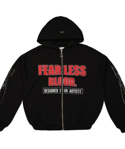 FEARLESS BLOOD: BIEBS VEST BLACK