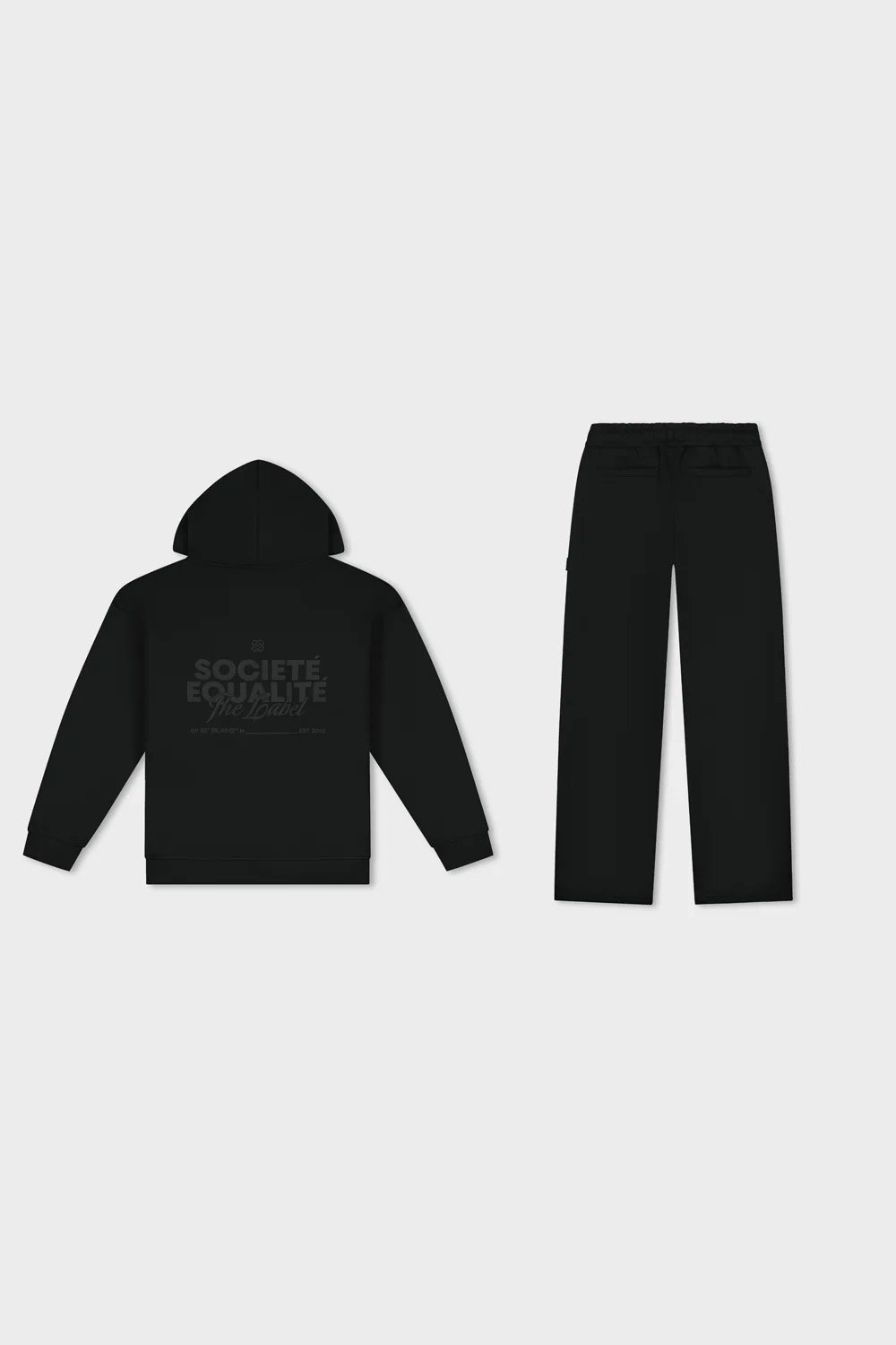 EQUALITÉ: SOCIETÉ 2.0 TRACKSUIT BLACK & BLACK