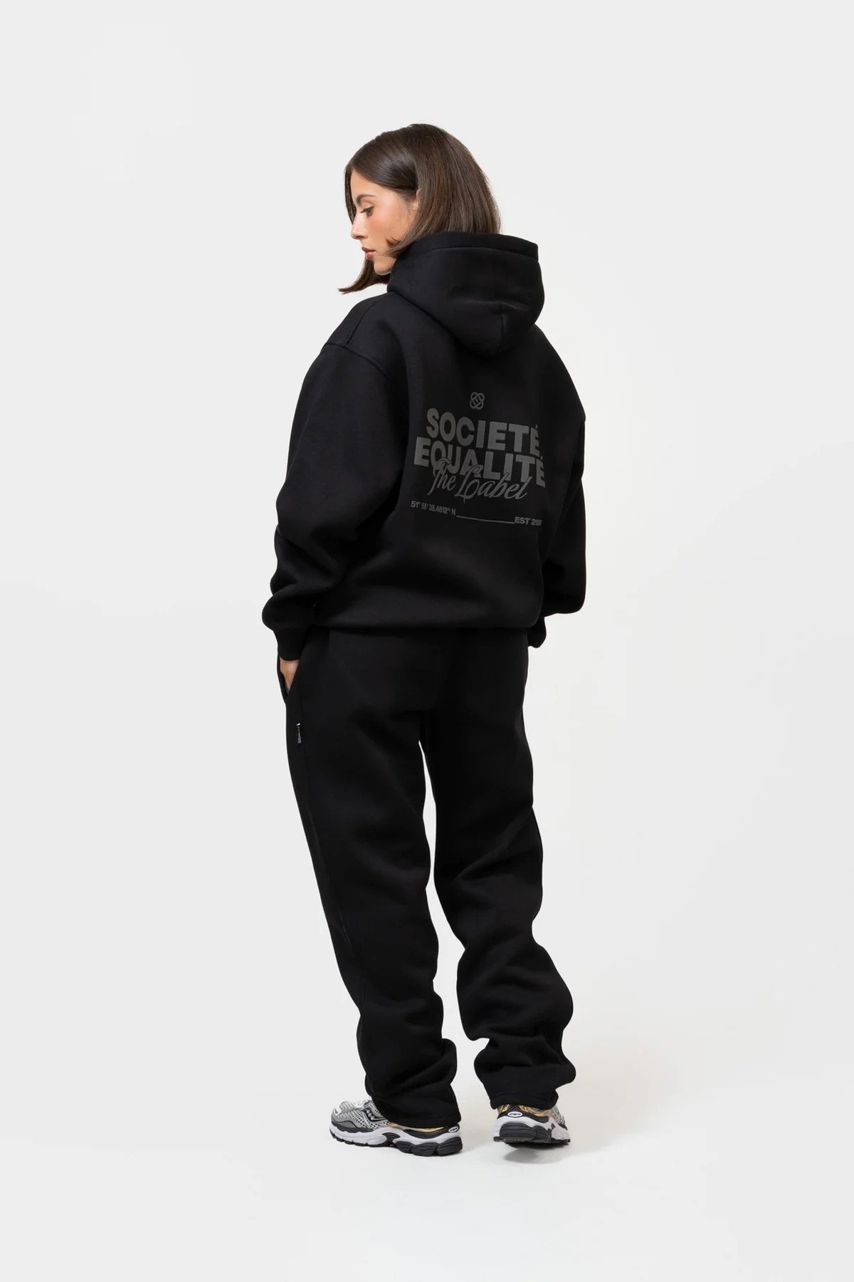 EQUALITÉ: SOCIETÉ 2.0 TRACKSUIT BLACK & BLACK
