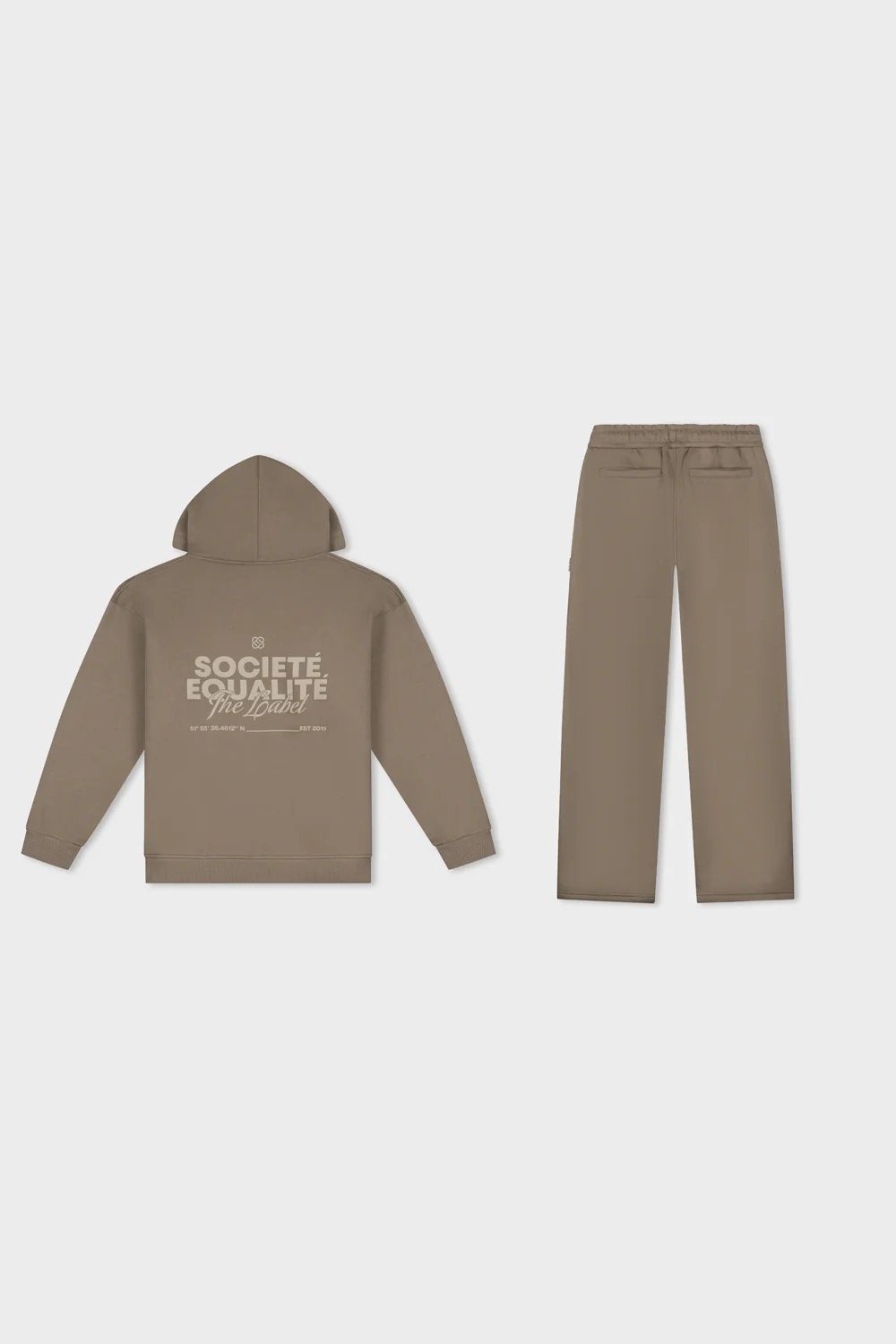 EQUALITÉ: SOCIETÉ 2.0 TRACKSUIT TAUPE & TAUPE