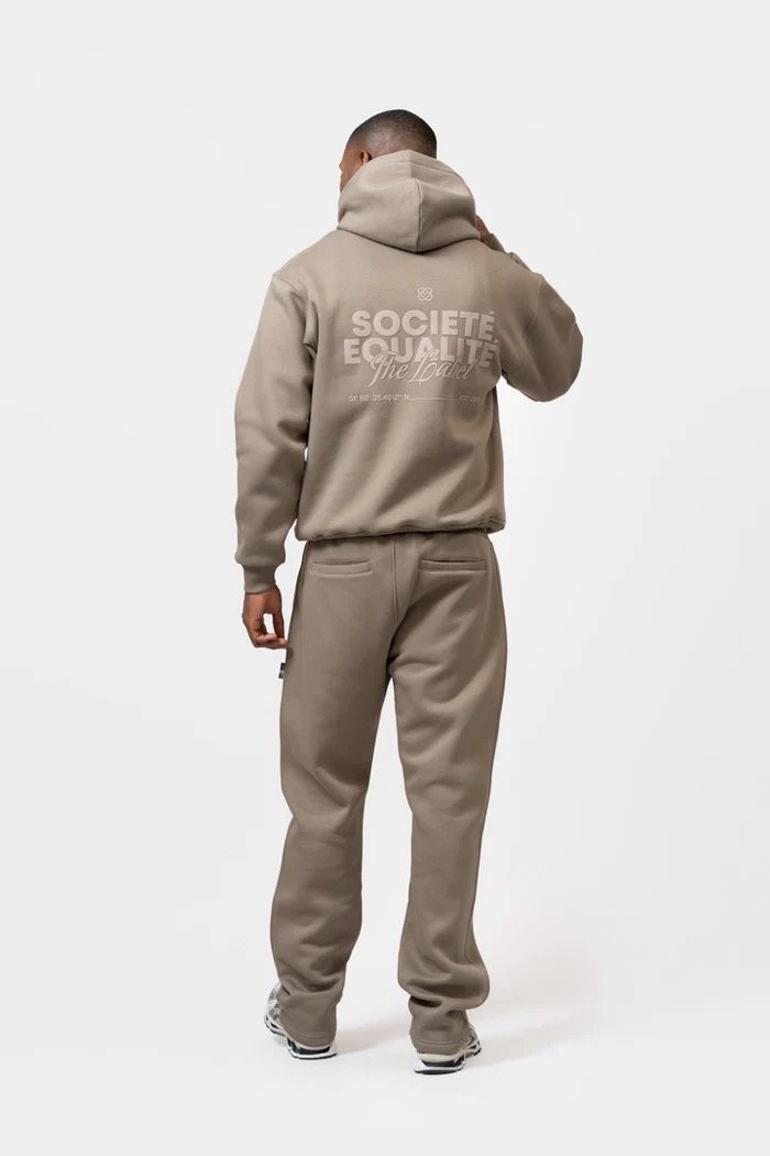 EQUALITÉ: SOCIETÉ 2.0 TRACKSUIT TAUPE & TAUPE