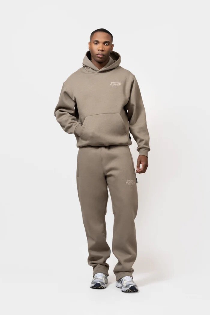 EQUALITÉ: SOCIETÉ 2.0 TRACKSUIT TAUPE & TAUPE