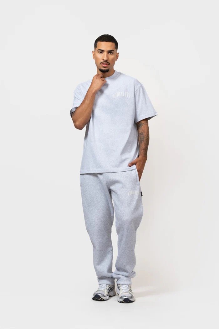 EQUALITÉ: OLIVER OVERSIZED TEE MELANGE GREY