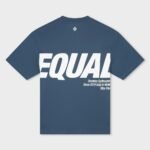 EQUALITÉ: ELIA OVERSIZED TEE NAVY