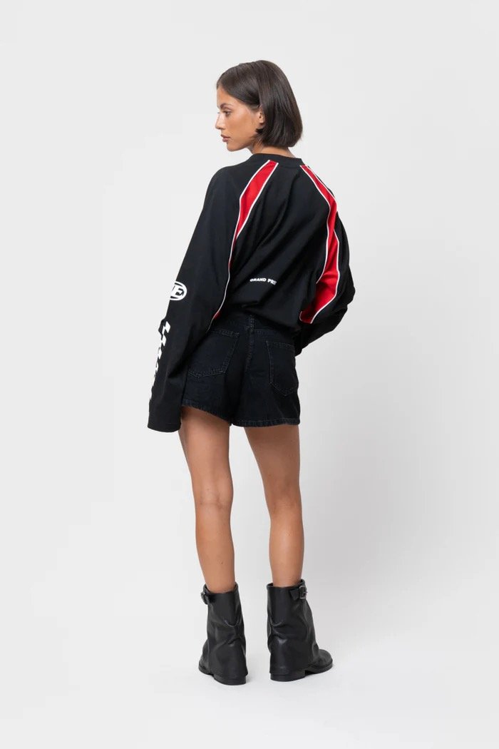 EQUALITÉ LAP LONGSLEEVE TEE BLACK