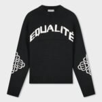 EQUALITÉ: AVA KNIT SWEATER BLACK