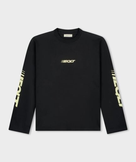 EQUALITÉ ADRIEN LONGSLEEVE TEE BLACK