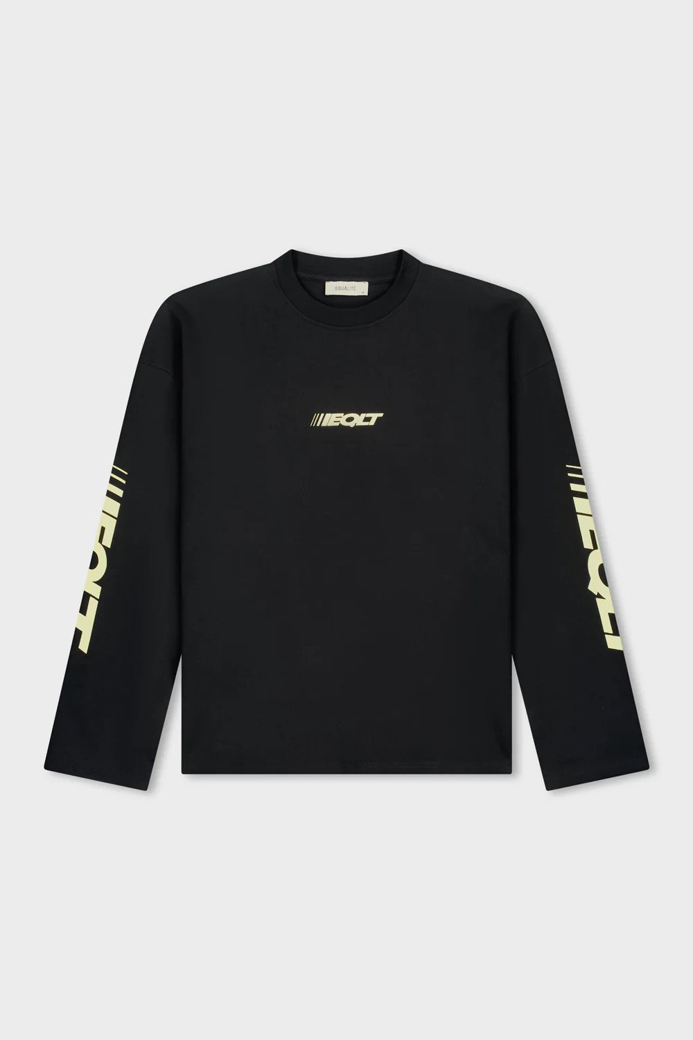EQUALITÉ ADRIEN LONGSLEEVE TEE BLACK