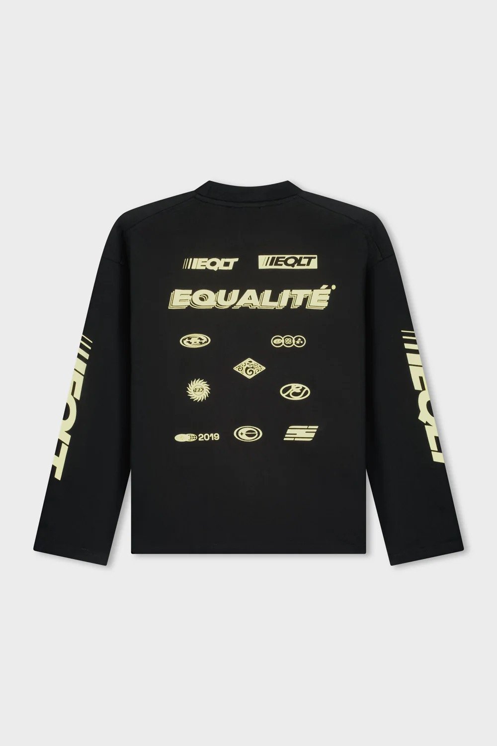 EQUALITÉ ADRIEN LONGSLEEVE TEE BLACK