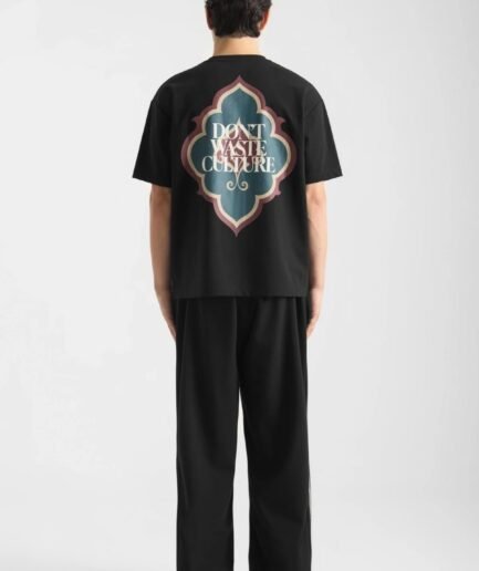 DON'T WASTE CULTURE SOKAE T-SHIRT | BLACK
