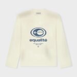 EQUALITÉ ELAN VINTAGE LONGSLEEVE TEE OFF-WHITE