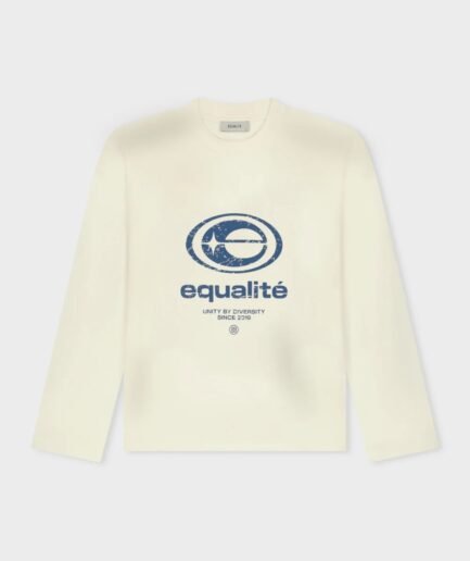 EQUALITÉ ELAN VINTAGE LONGSLEEVE TEE OFF-WHITE