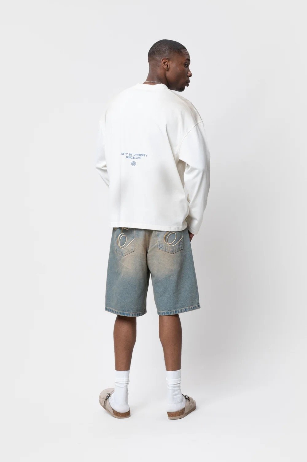 EQUALITÉ ELAN VINTAGE LONGSLEEVE TEE OFF-WHITE