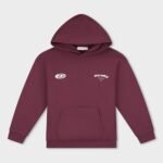 EQUALITÉ: STAY EQUAL OVERSIZED HOODIE BURGUNDY