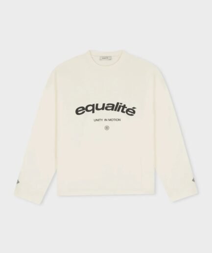 EQUALITÉ CELESTE LONGSLEEVE TEE OFF-WHITE