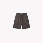 Croyez Initial Waffle Shorts | Washed Brown
