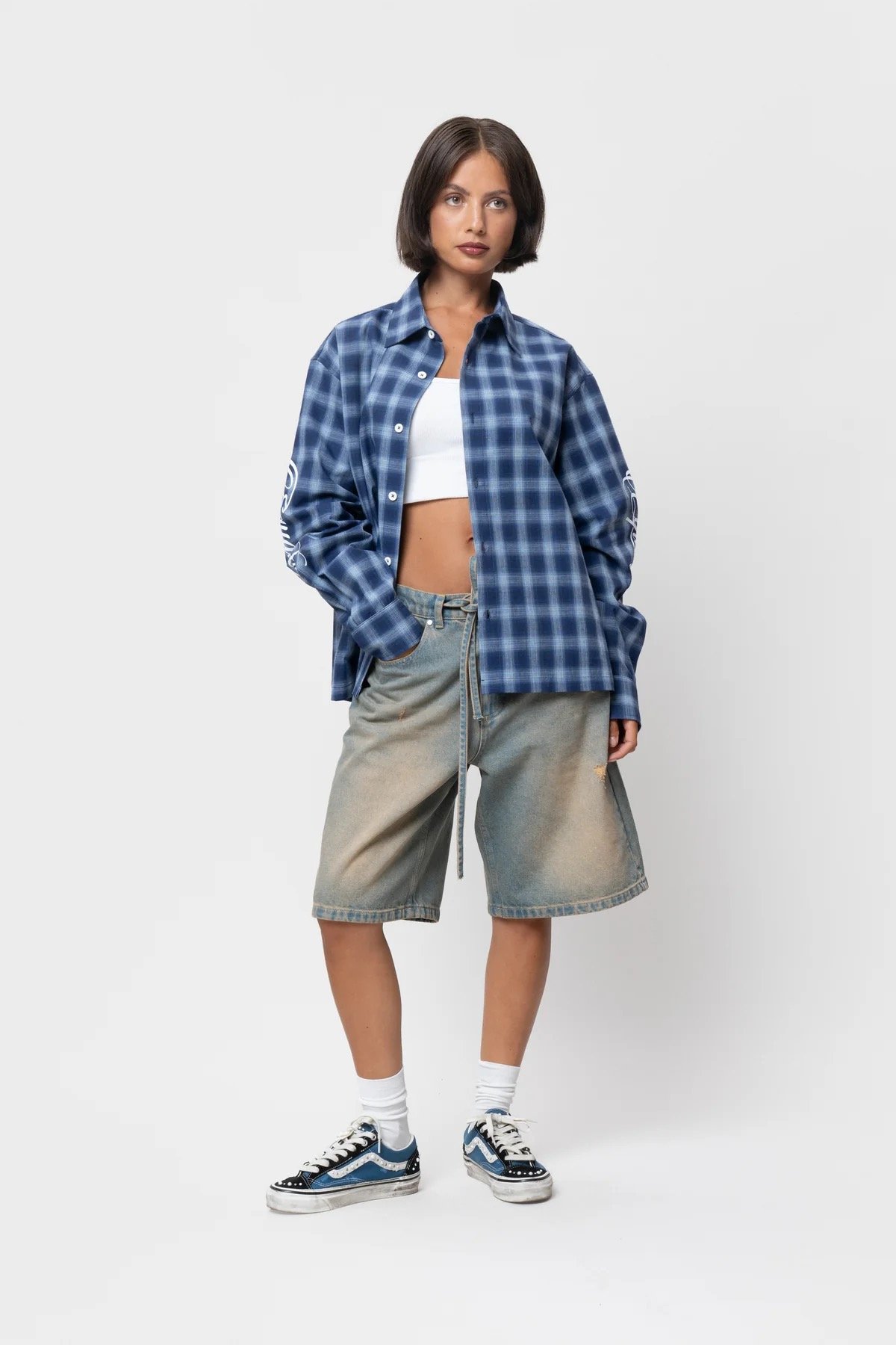 EQUALITÉ MONTE JORTS DENIM OLD BLUE