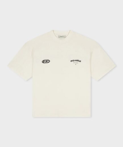 EQUALITÉ STAY EQUAL BOXY TEE OFF-WHITE