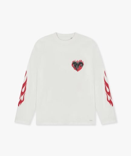 Croyez Heart On Fire Longsleeve | Off-White