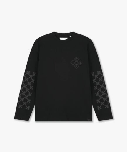 Croyez Cross Longsleeve | Vintage Black
