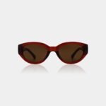 A.KJAERBEDE: WINNIE - BROWN TRANSPARENT