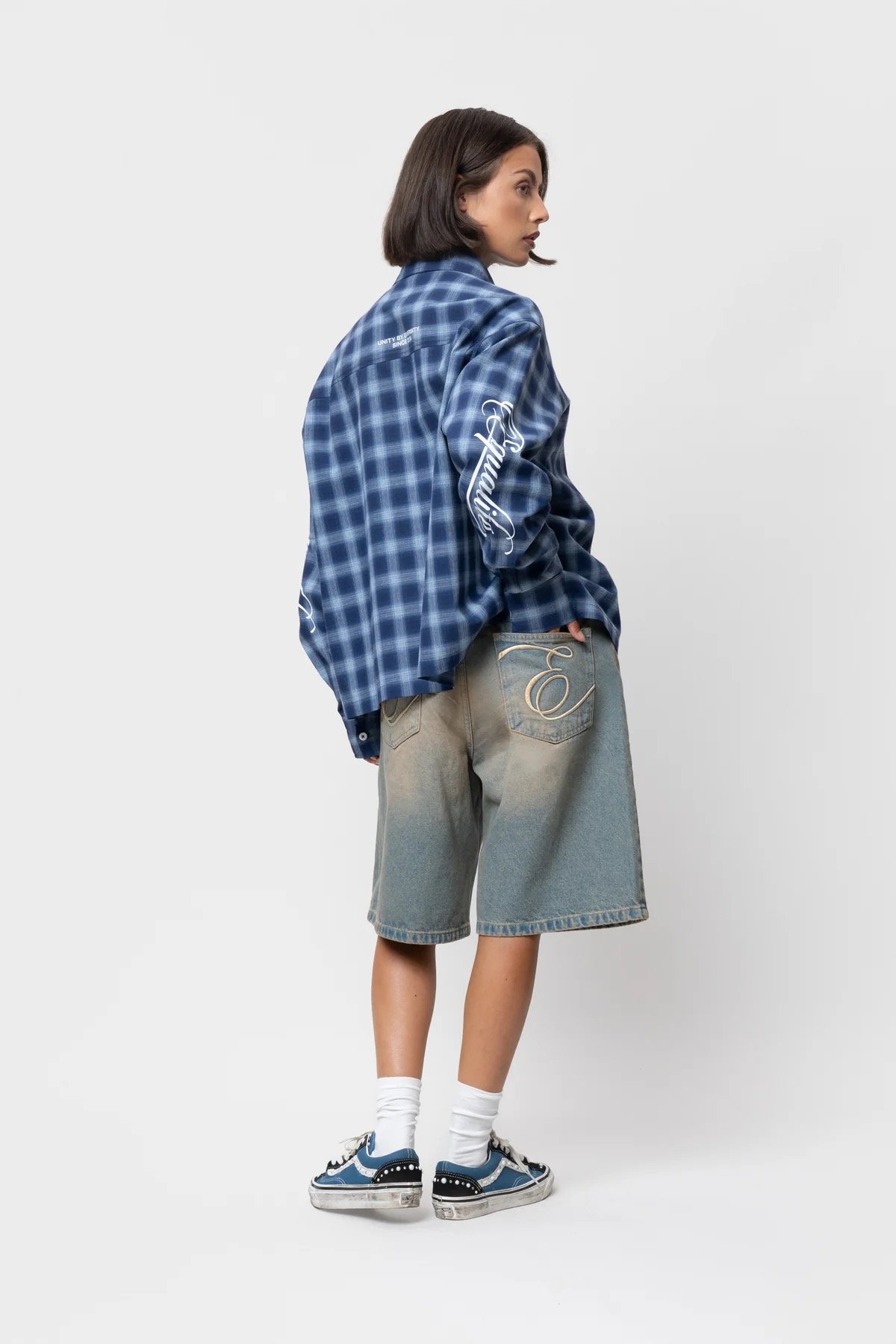 EQUALITÉ MONTE JORTS DENIM OLD BLUE