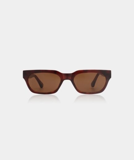 A.KJAERBEDE: BROR - BROWN/DEMI LIGHT BROWN TRANSPARENT