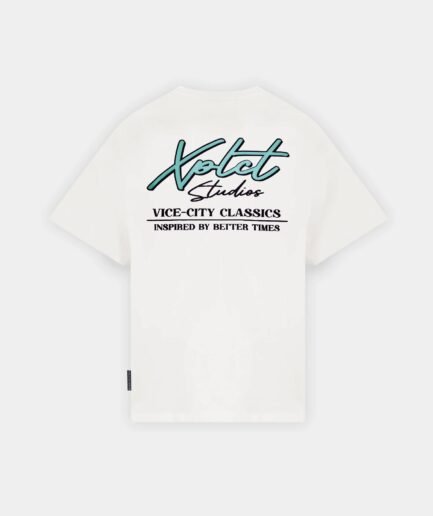 Xplct Studios: Vice tee | White